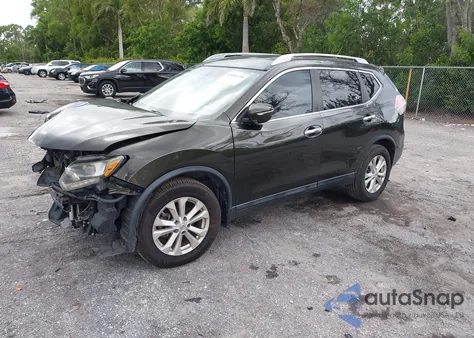 2015 Nissan Rogue Sv z USA, uszkodzony, nr VIN 5N1AT2MTXFC893910